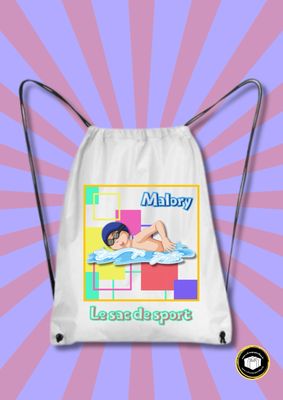 Sac de piscine personnalisé - garçon