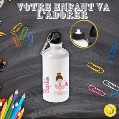 gourde personnalisée danseuse