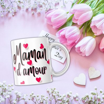 Mug personnalisé maman d'amour