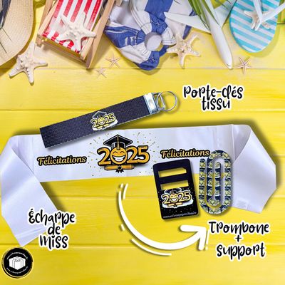 kit personnalisé pour un futur diplômé