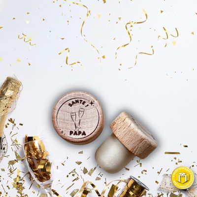 Bouchon de bouteille santé personnalisable