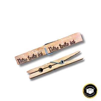 Pince à linge à personnaliser