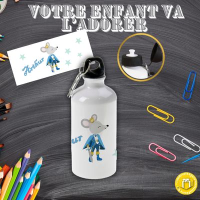 Gourde personnalisée prince charmant pour les petits