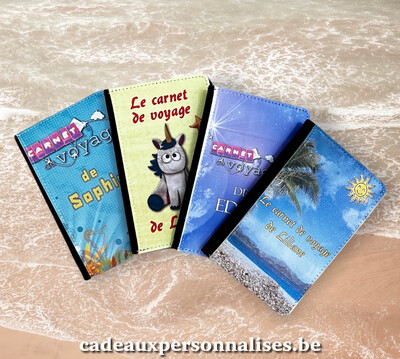 Carnet de voyage personnalisé