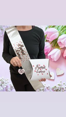 Echarpe de Miss pour les mamans à personnaliser