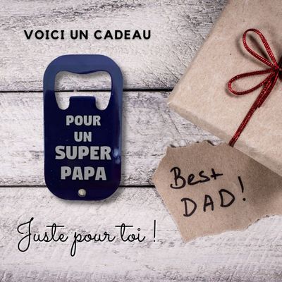 Cadeau personnalisé pour les papas, pour la fête des pères ou pour faire plaisir.