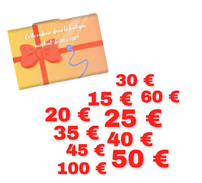 Carte cadeau