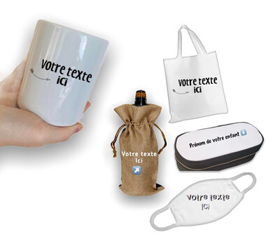 Objets à personnaliser
