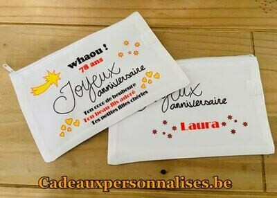 Trousse personnalisée