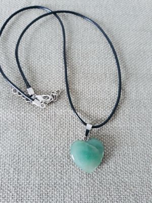 Pendentif cœur quartz