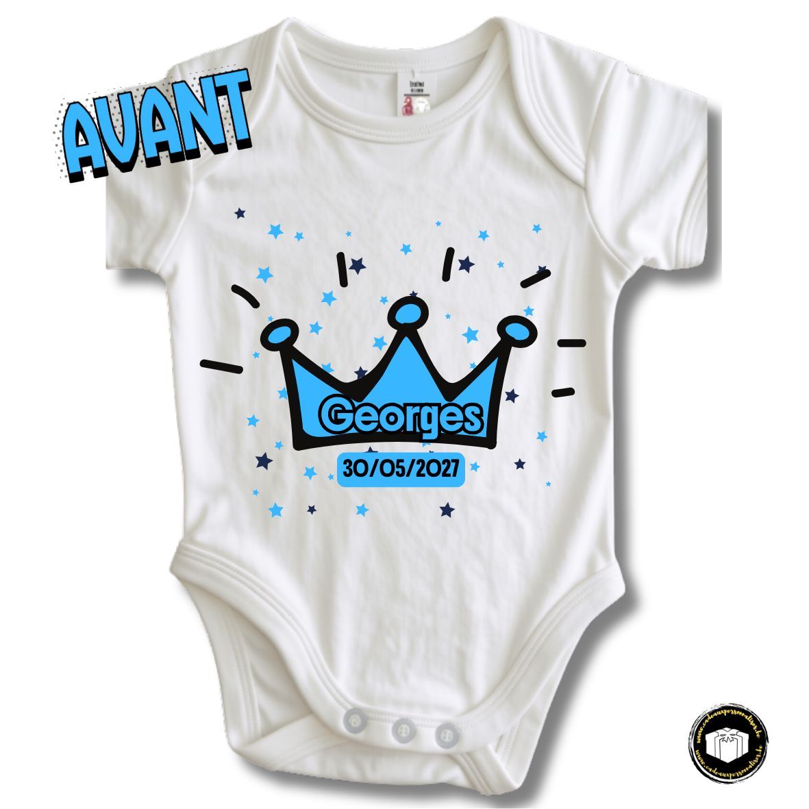 Body annonce naissance personnalisé