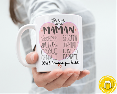 Mug maman débordée, râleuse...