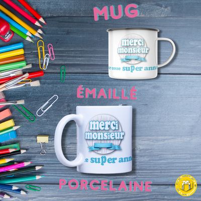 Mug merci monsieur
