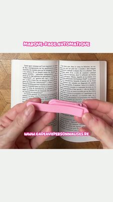 Marque-page automatique pour livre