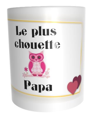 Mug personnalisé le plus chouette papa Mug personnalisé le plus chouette papa