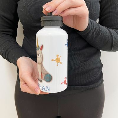 Gourde personnalisée enfant licorne