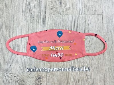 Masque de protection gardez vos distances Masque de protection gardez vos distances