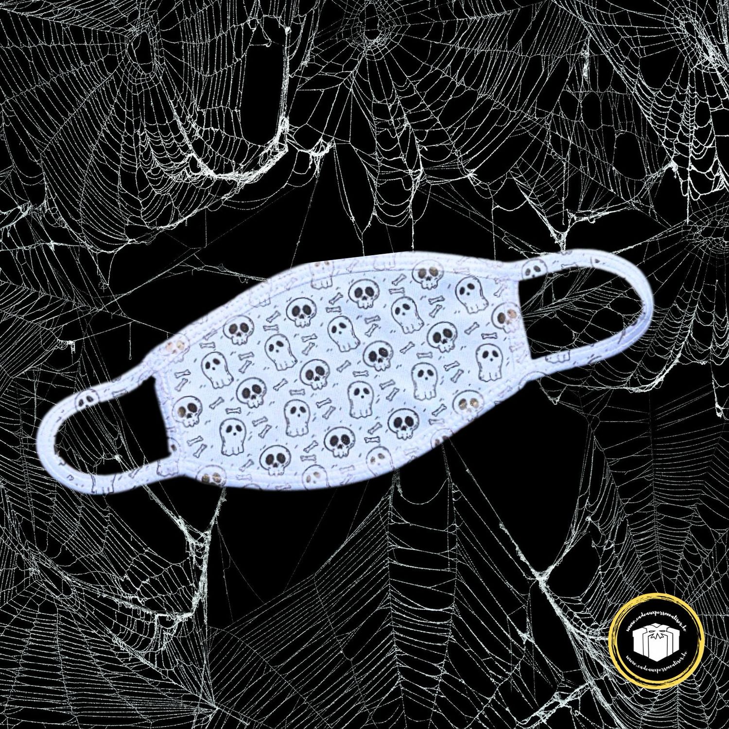 Masque de protection tête de mort