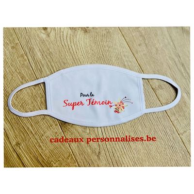 Masque de protection pour la super témoin Masque de protection pour la super témoin