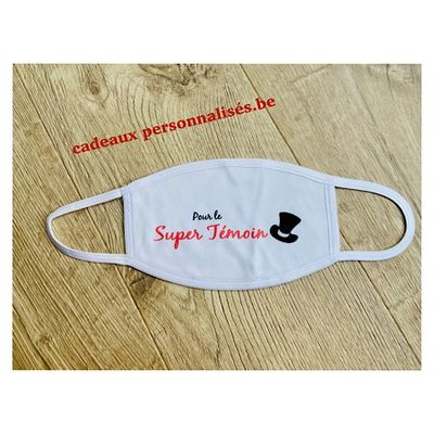 Masque de protection pour le super témoin Masque de protection pour le super témoin