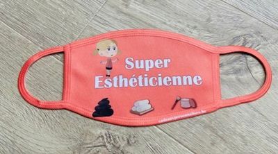 Masque de protection super esthéticienne Masque de protection super esthéticienne