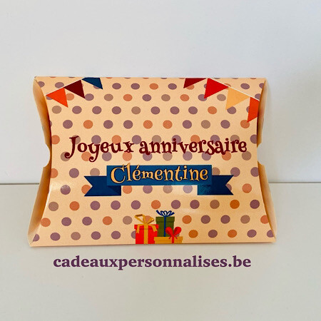 Boîte cadeau joyeux anniversaire