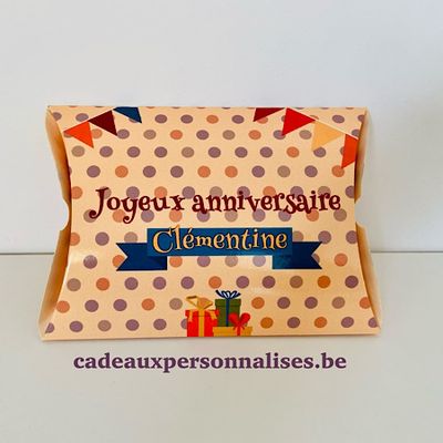 Boîte cadeau joyeux anniversaire
