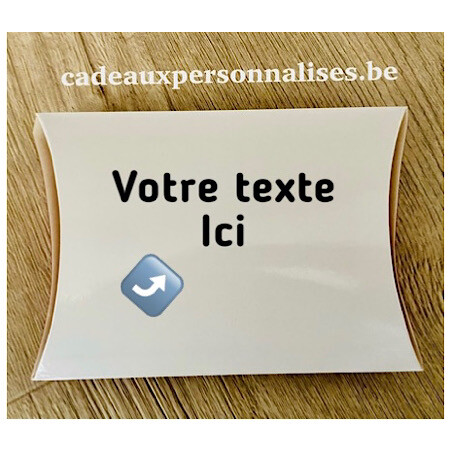 Boîte cadeau à personnaliser