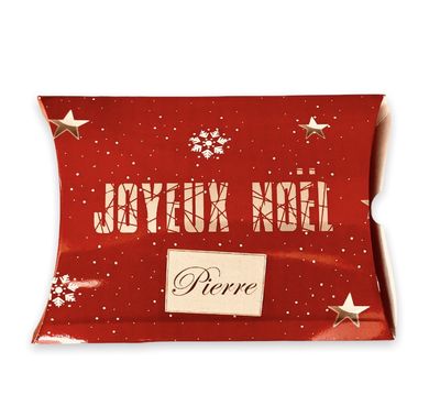 Boîte cadeau joyeux Noël
