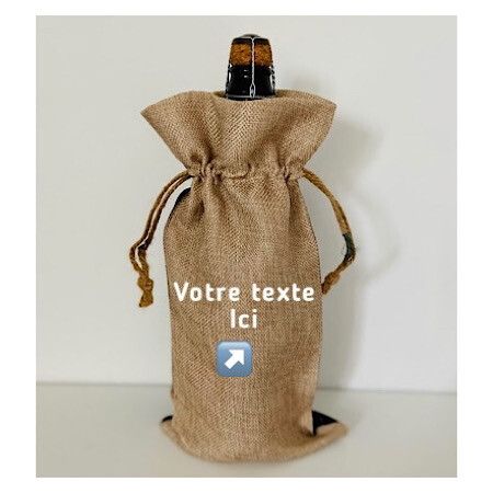 Sac bouteille à personnaliser