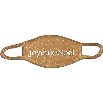 Masque de protection joyeux Noël Masque de protection en tissu Joyeux Noël