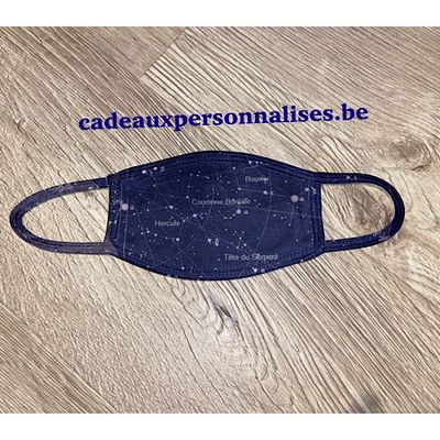 Masque de protection carte du ciel Masque de protection carte du ciel