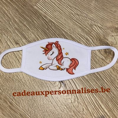 Masque de protection licorne Masque de protection licorne