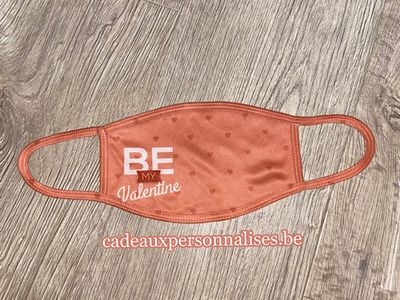 Masque de protection be my valentine