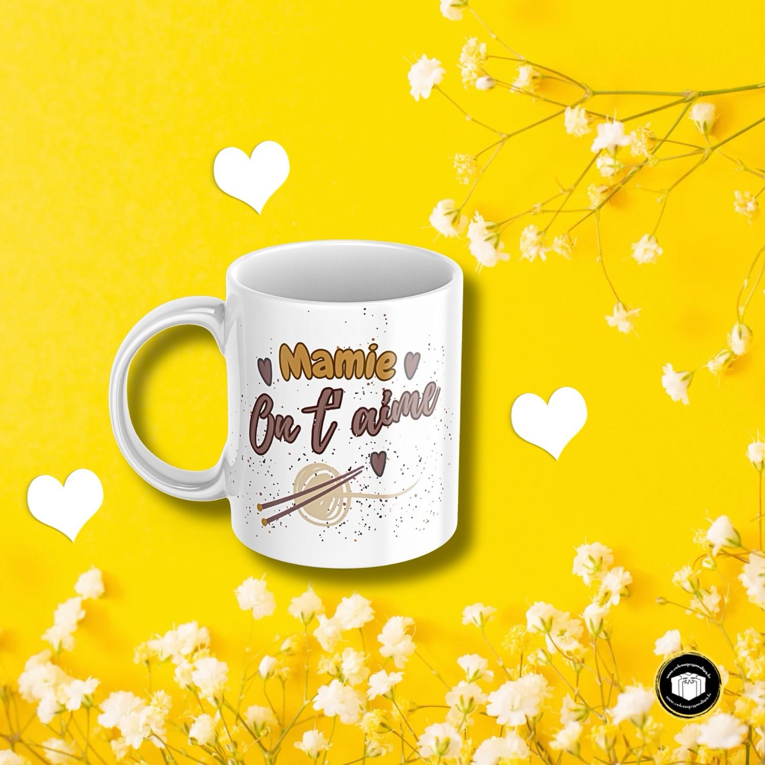 Mug mamie on t'aime
