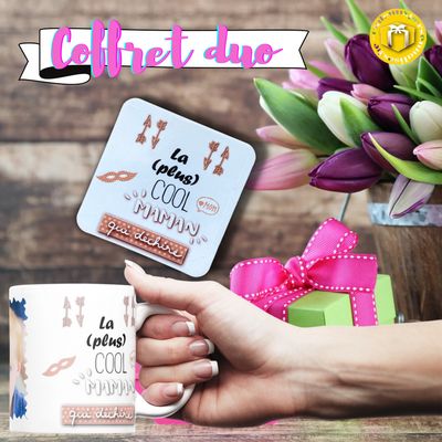 Coffret cadeau la plus cool maman du monde
