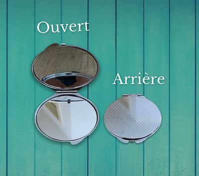Miroir de poche maman d'amour