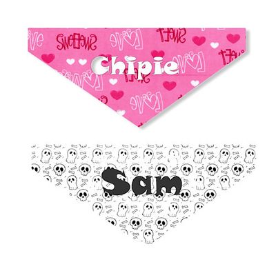 Bandana personnalisé pour chien