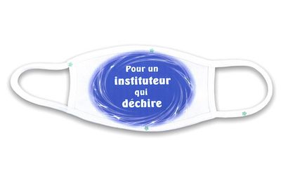 Masque pour un instituteur qui déchire Masque pour un instituteur qui déchire