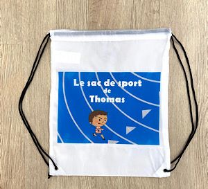 sac de sport garçon avec prénom Sac de gym ou de sport pour garçon