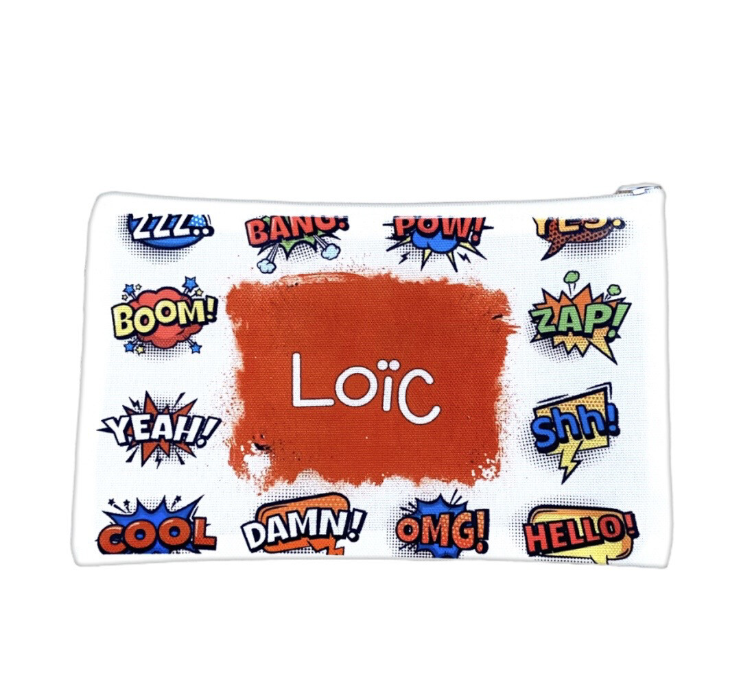 Trousse pour l'école comics