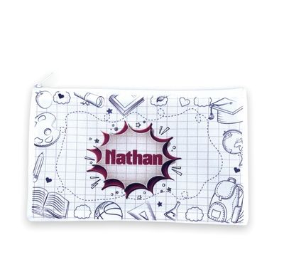 Trousse pour l'école comics