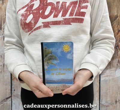 Carnet de voyage personnalisé - mer