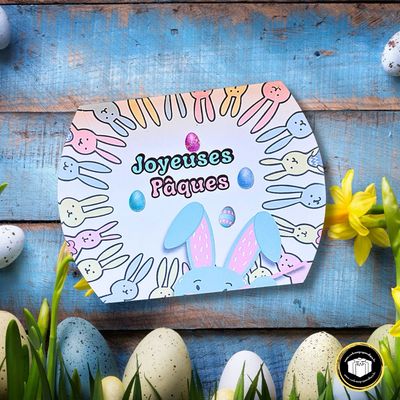 Boîte cadeau pour Pâques personnalisable