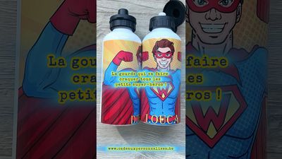 Gourde super héros