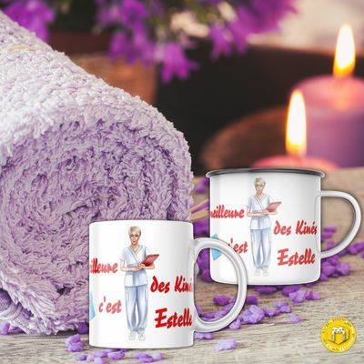 Mug pour kiné à personnaliser