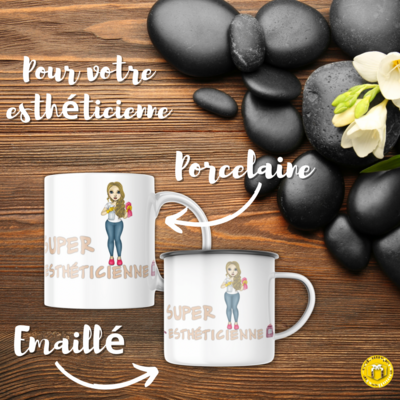 Mug super esthéticienne