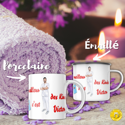 Mug personnalisé pour le meilleur des kinés