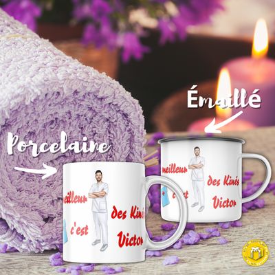Mug personnalisé pour le meilleur des kinés