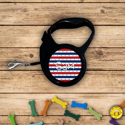 Laisse pour chien extensible modèle America Laisse pour chien extensible modèle America
